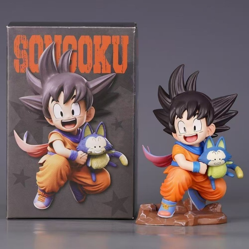 Ornament Ball Set - Figura de Goku y Puar en