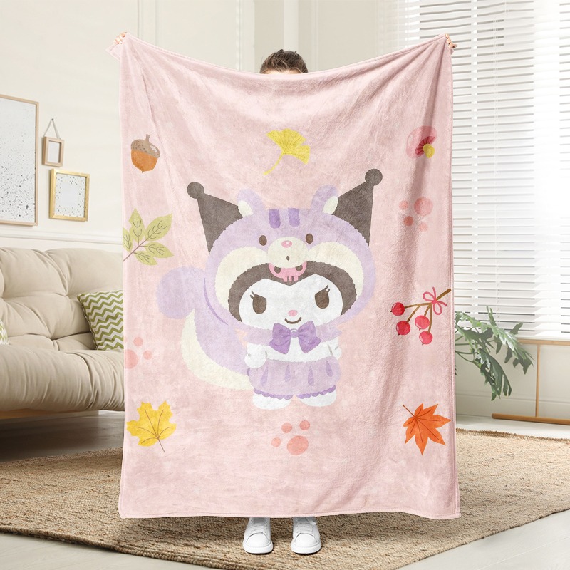 Christmas Throw Blanket - Manta Sanrio, Acogedora Manta de Felpa