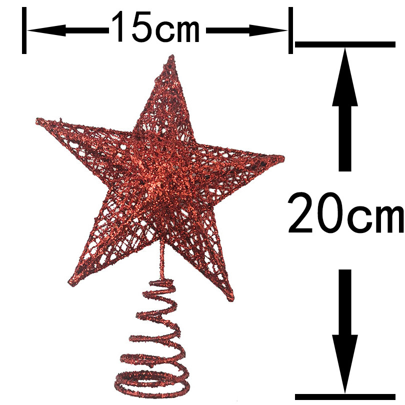 Estrella de hierro con purpuri - Star Tree Topper reseña y precio
