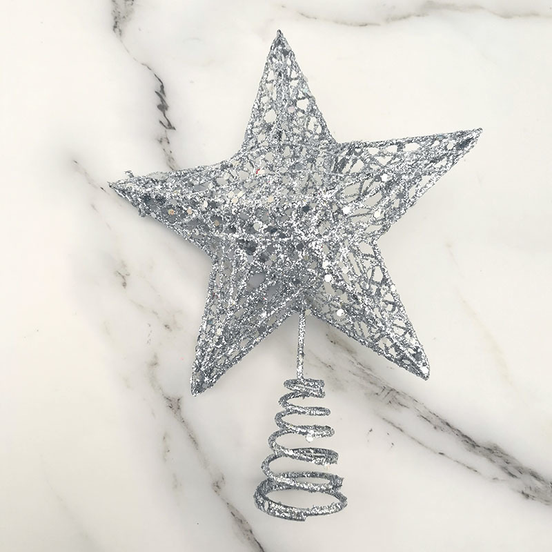 Estrella de hierro con purpuri - Star Tree Topper reseña y precio
