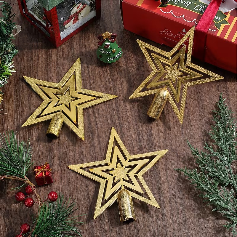 1-20 piezas de estrella dorada - Star Tree Topper reseña y precio
