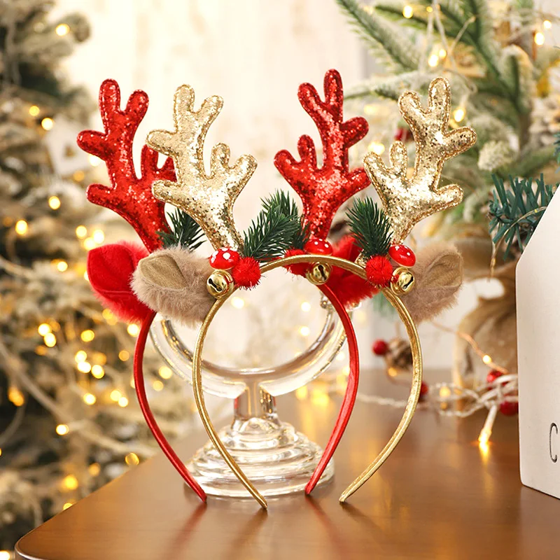 Diademas con Cuernos de Reno B - Reindeer Antlers Headband reseña y precio