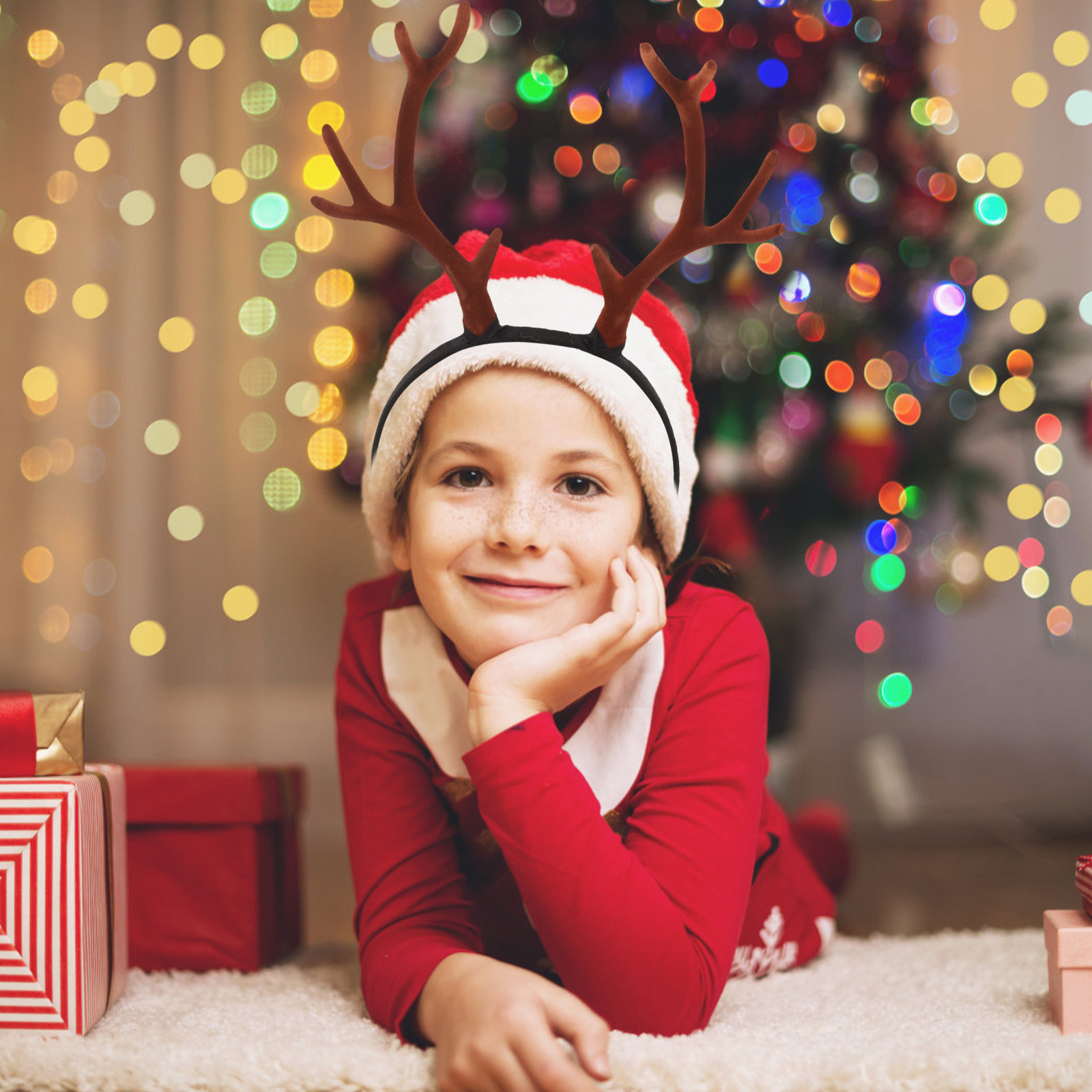 Diadema de Astas de Reno Floca - Reindeer Antlers Headband reseña y precio