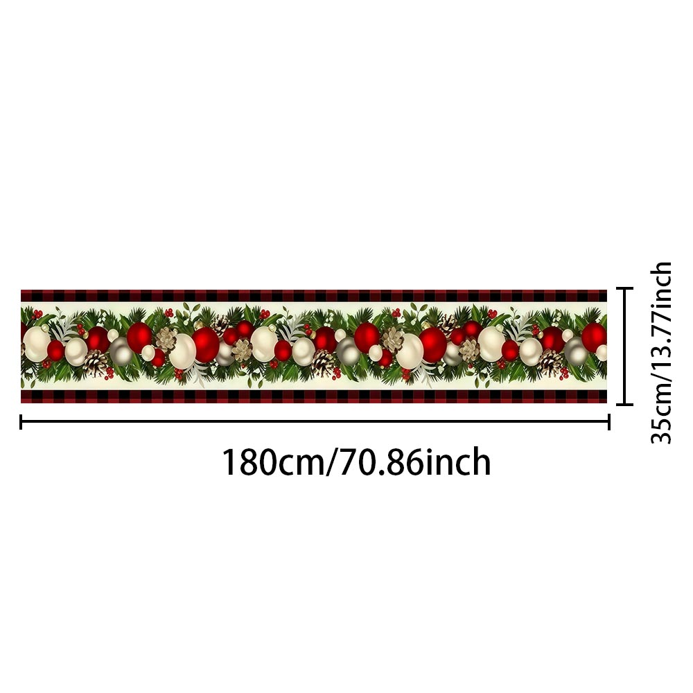 Camino de Mesa Navideño Rojo y - Christmas Throw Blanket reseña y precio