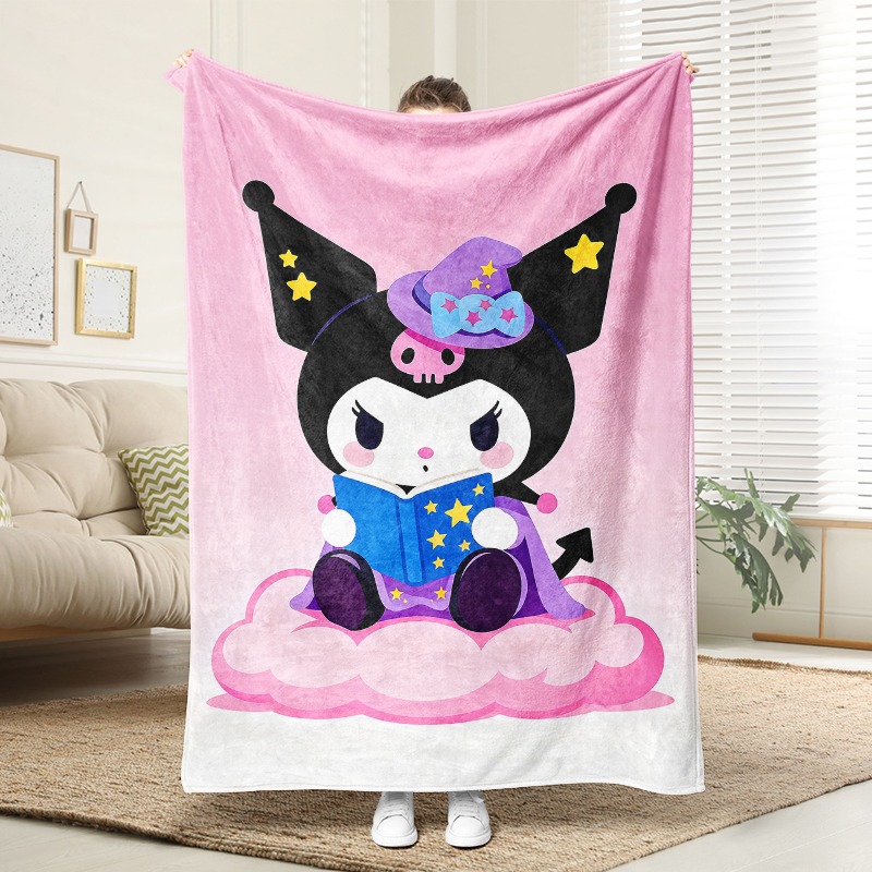 Manta Sanrio Kuromi Bruja Mági - Christmas Throw Blanket reseña y precio