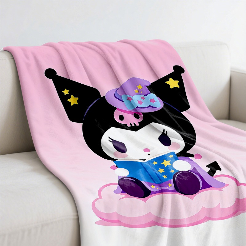 Manta Sanrio Kuromi Bruja Mági - Christmas Throw Blanket reseña y precio