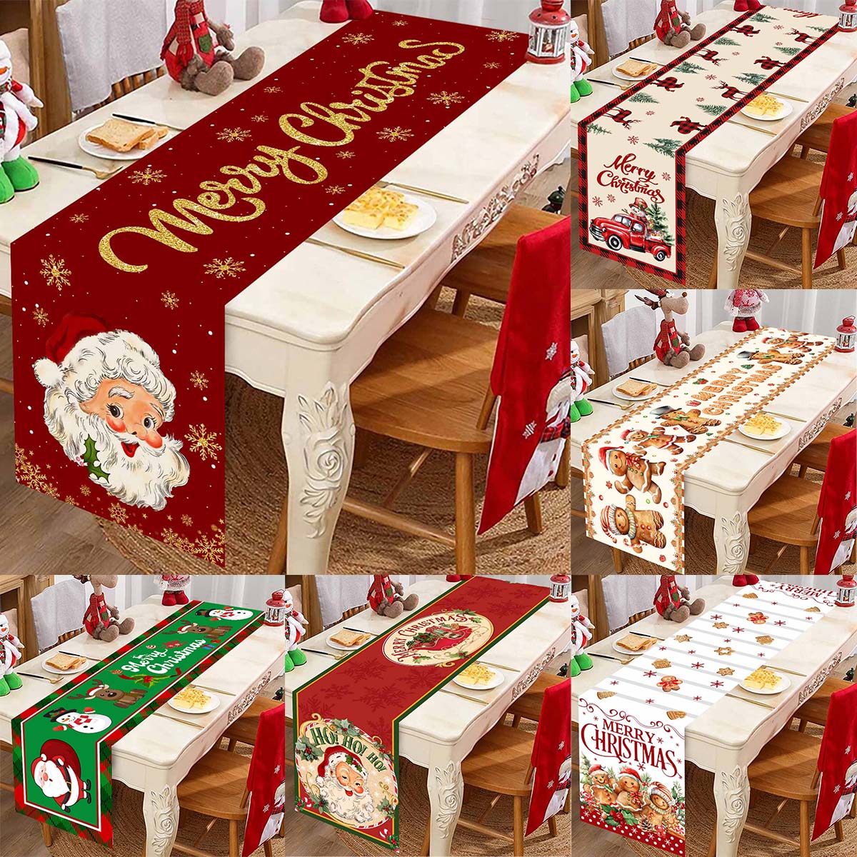 Corredores de mesa de poliéste - Christmas Table Runner reseña y precio