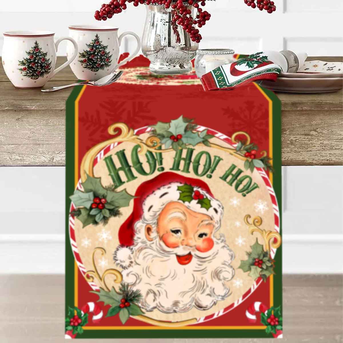 Corredores de mesa de poliéste - Christmas Table Runner reseña y precio