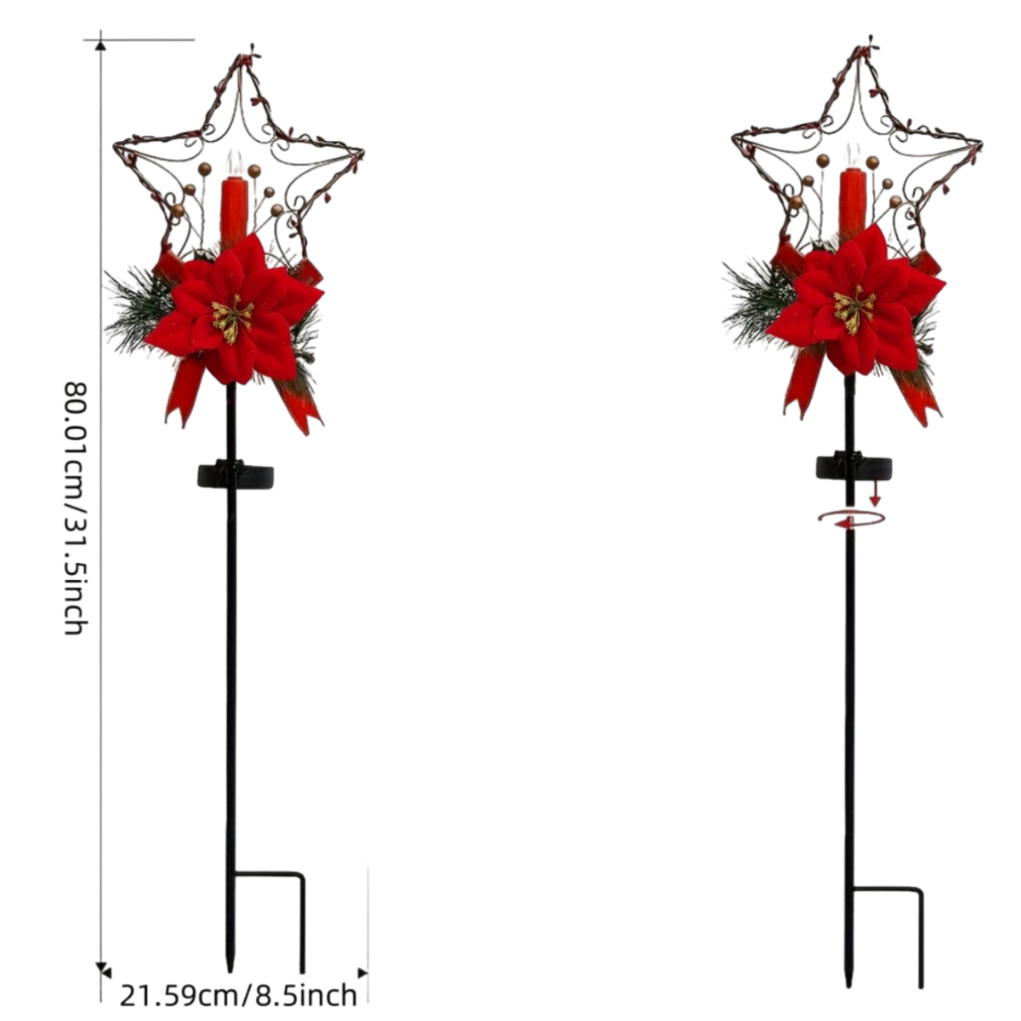Luces Solares Decorativas para - Christmas Lights Outdoor reseña y precio