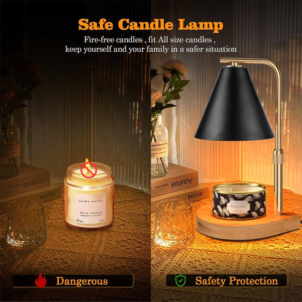 Lámpara Calentadora de Velas N - Holiday Candle Set reseña y precio