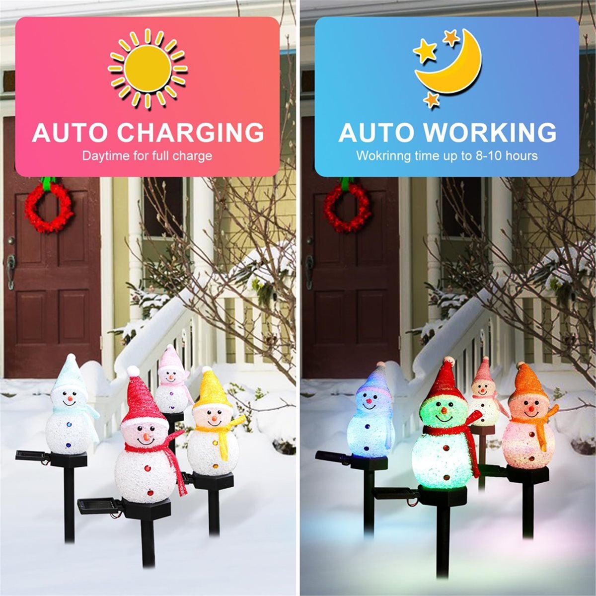 Y17A 2025 - Luces Solares de N - Christmas Lights Outdoor reseña y precio