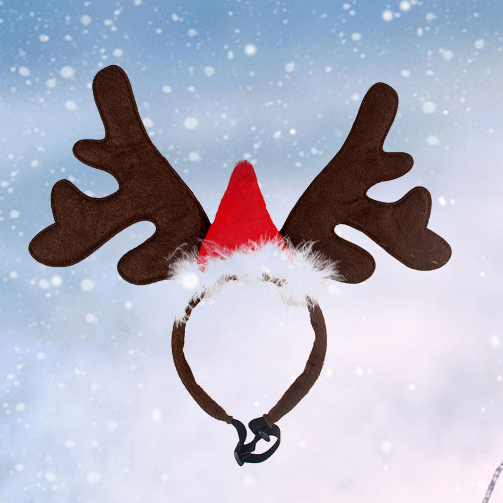 Diadema de astas de ciervo, or - Reindeer Antlers Headband reseña y precio