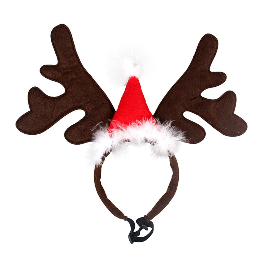 Diadema de astas de ciervo, or - Reindeer Antlers Headband reseña y precio
