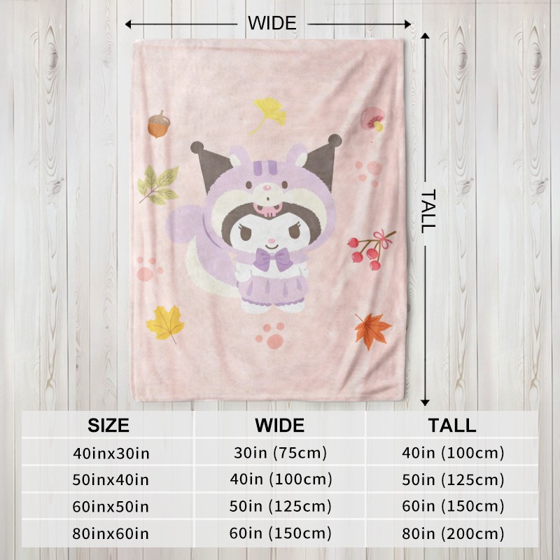 Manta Sanrio, Acogedora Manta  - Christmas Throw Blanket reseña y precio