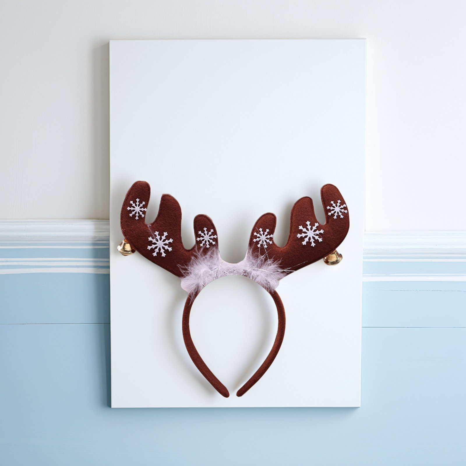 2 Diademas de cuernos de reno  - Reindeer Antlers Headband reseña y precio