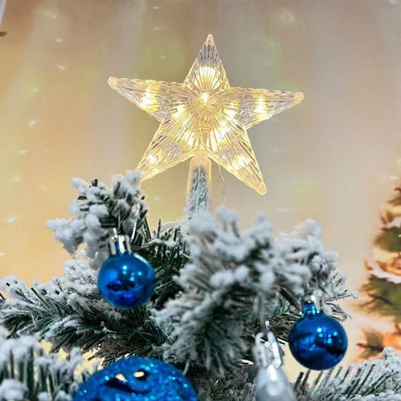 Adorno Navideño Brillante de 1 - Star Tree Topper reseña y precio