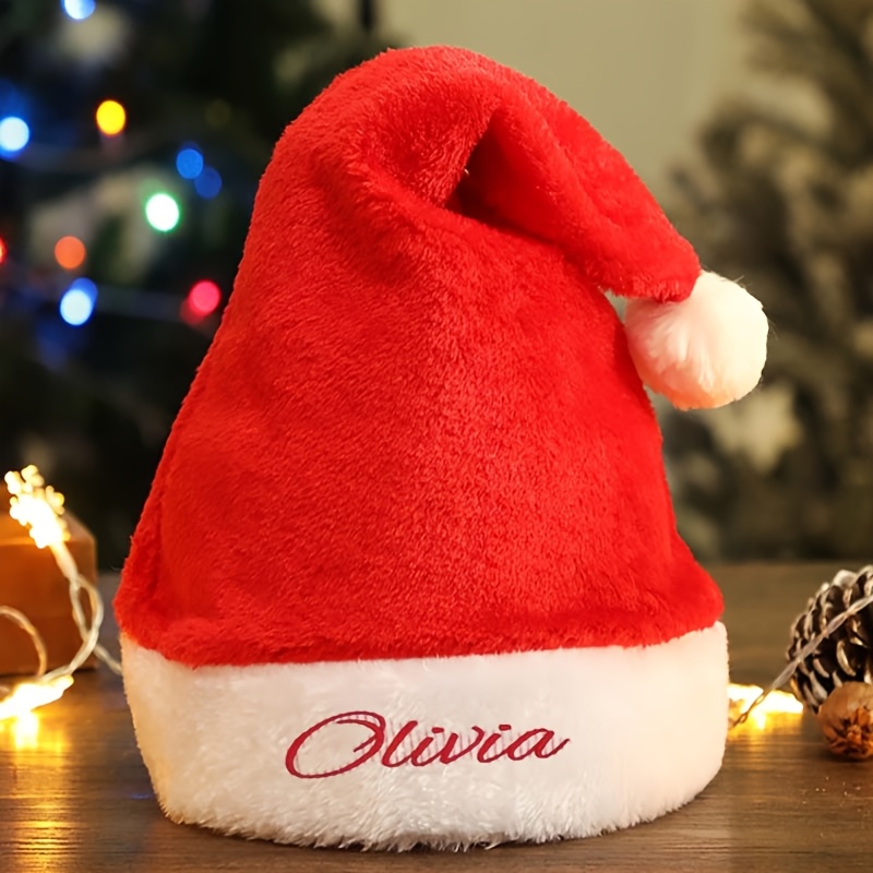 Gorro de Papá Noel Personaliza - Santa Hat Plush reseña y precio