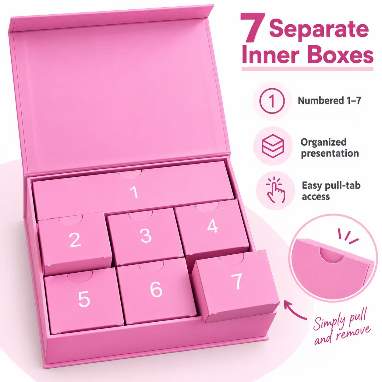 Caja de regalo con calendario  - Gift Box Wrap Set reseña y precio