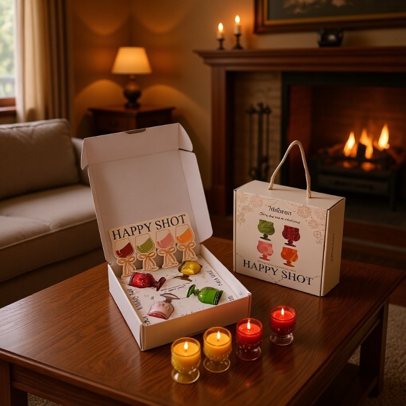 Set de Regalo de Velas Aromáti - Holiday Candle Set reseña y precio