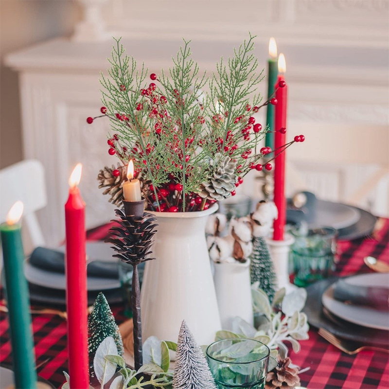 5/10/20 Piezas de Ramas de Pin - Christmas Wreath Fake reseña y precio