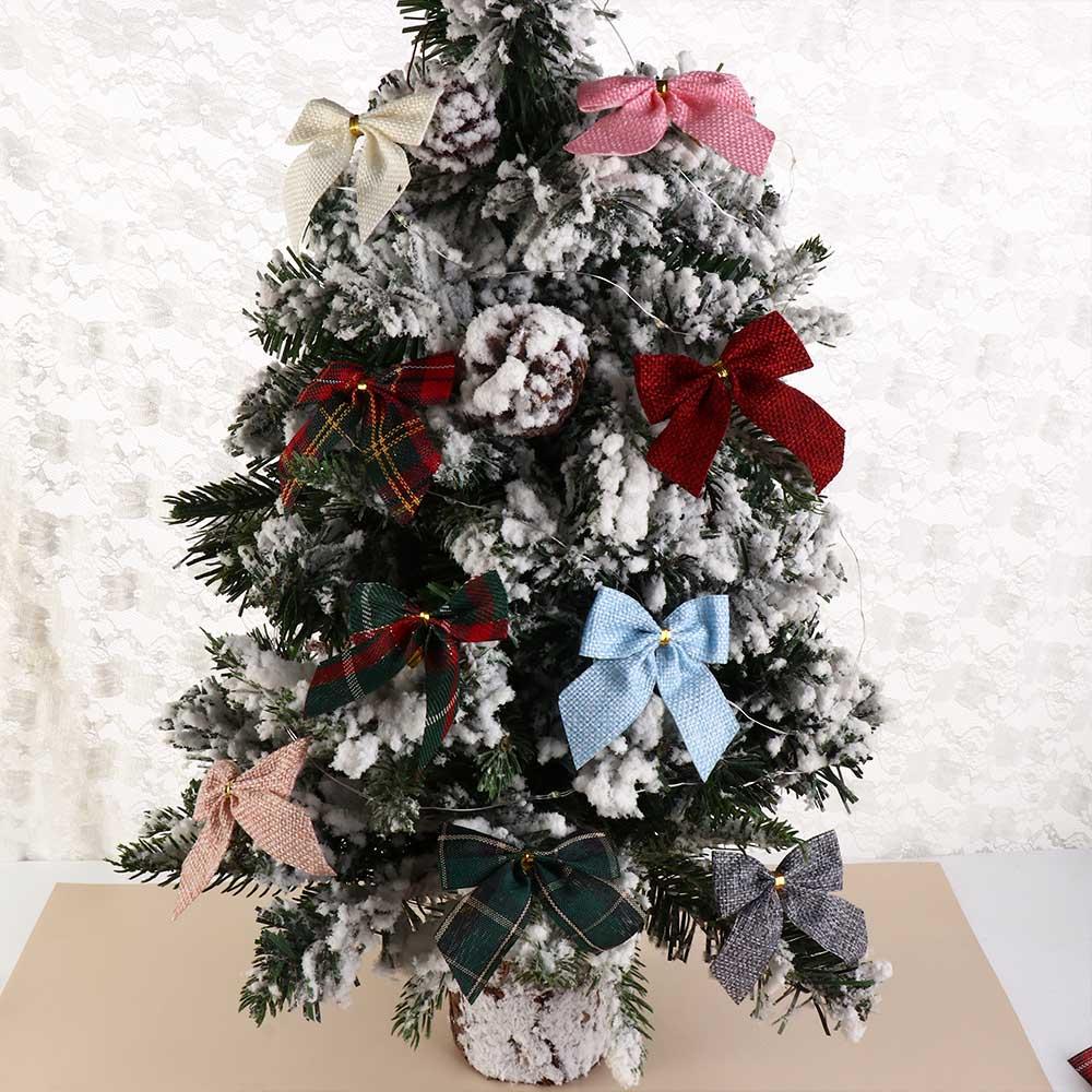 10 unids/set de tela con lazo  - Christmas Throw Blanket reseña y precio